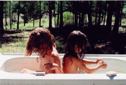 Outdoor baths