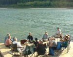 Devotees on the Dock